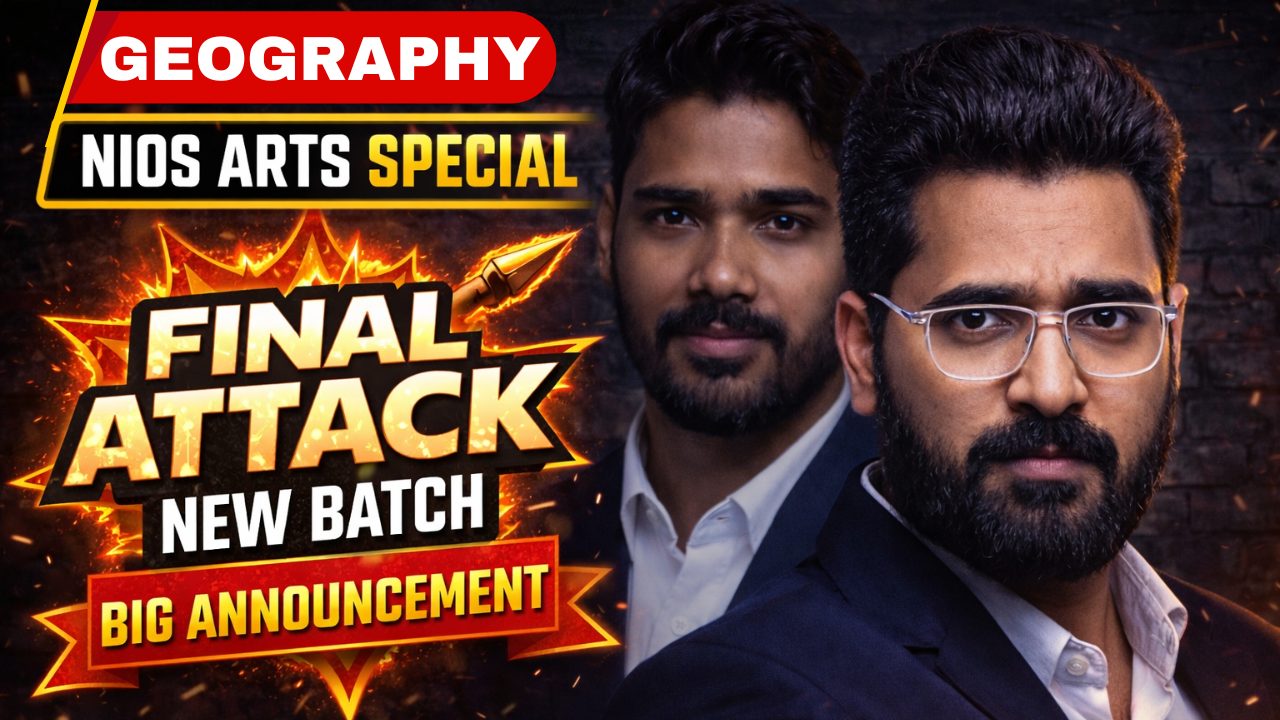 12th geography -FINAL ATTACK BATCH 