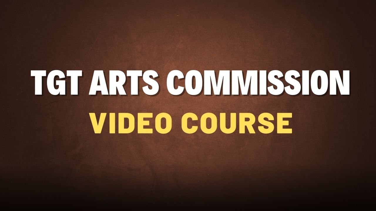TGT ARTS COMMISSION VIDEO COURSE✅