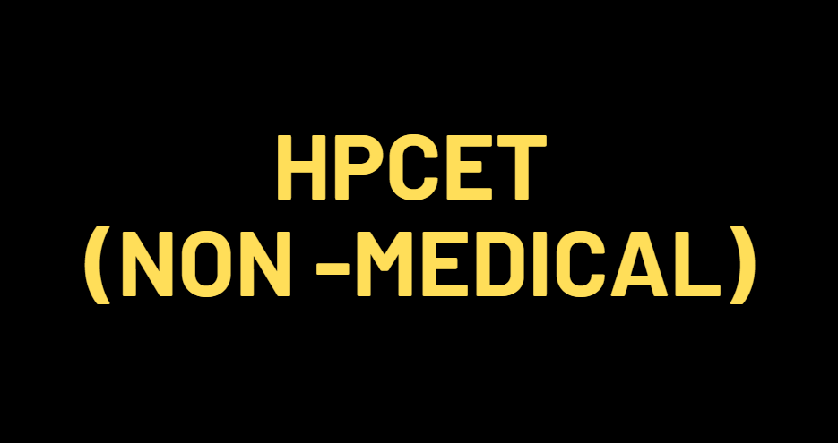 HPCET (NON MEDICAL)