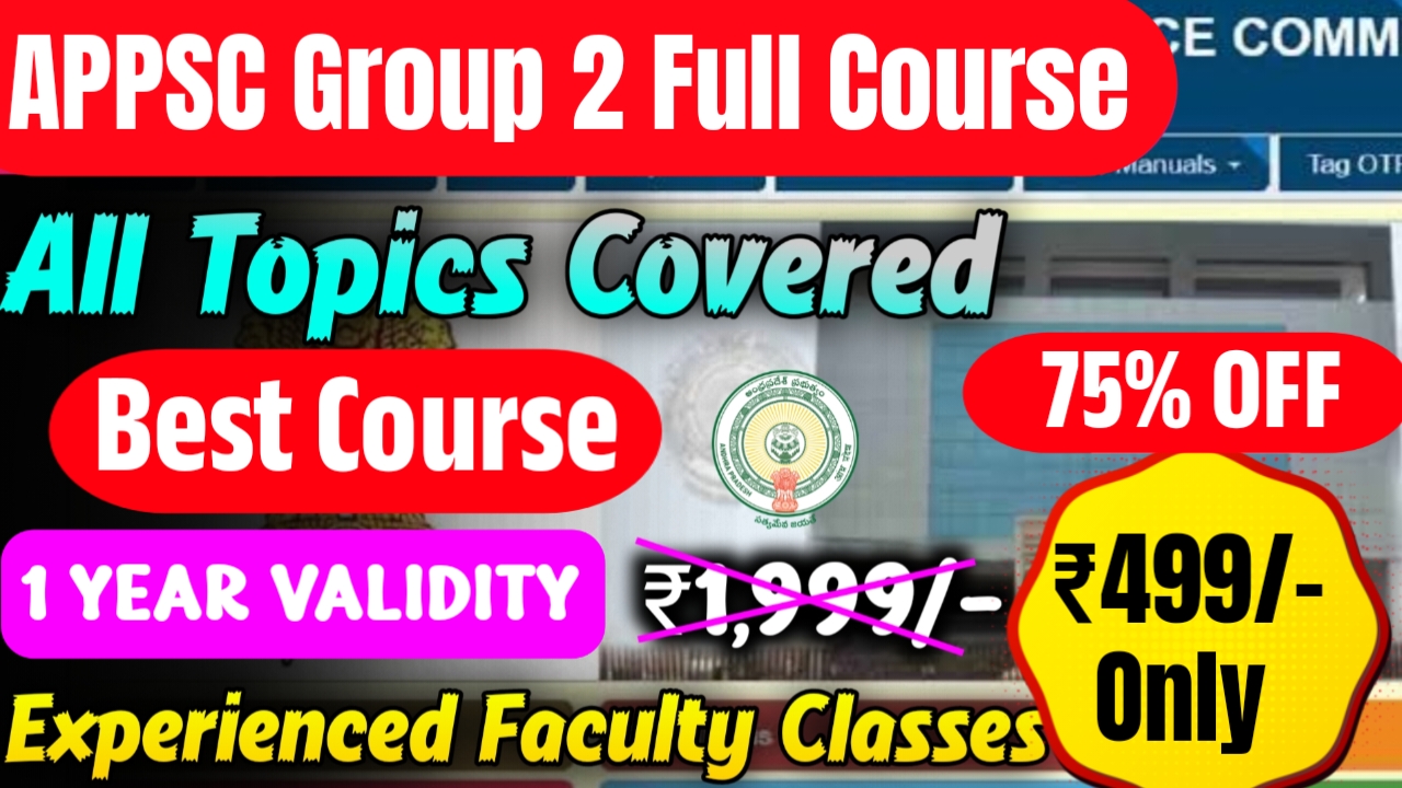 APPSC Group 2 Full Course (TM) 