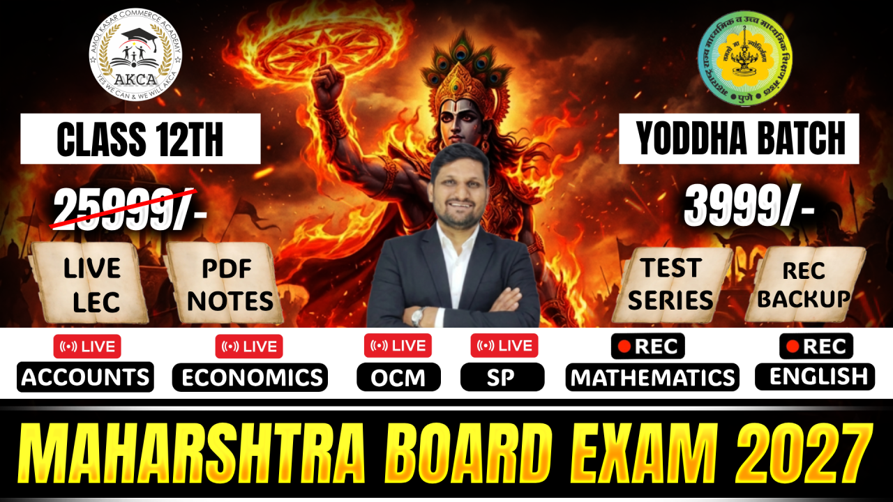 12th Board Exam 2027 | YODDHA BATCH