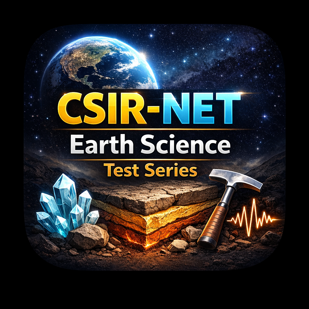 CSIR-NET Earth Science - Test Series