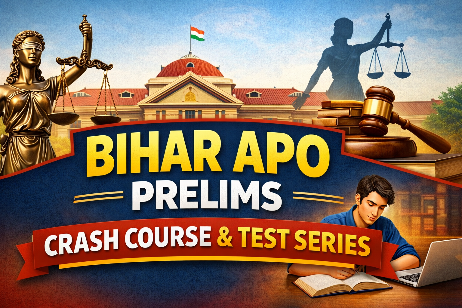 Bihar APO Prelims Crash Course and Test Series