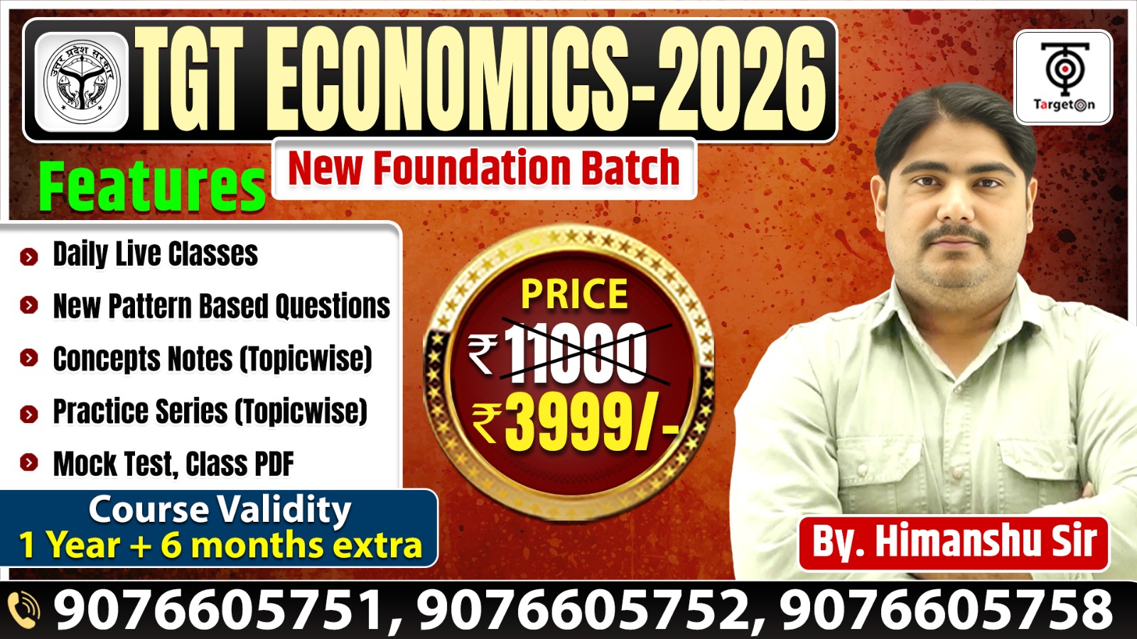 TGT Economics 2026 - New Foundation Batch