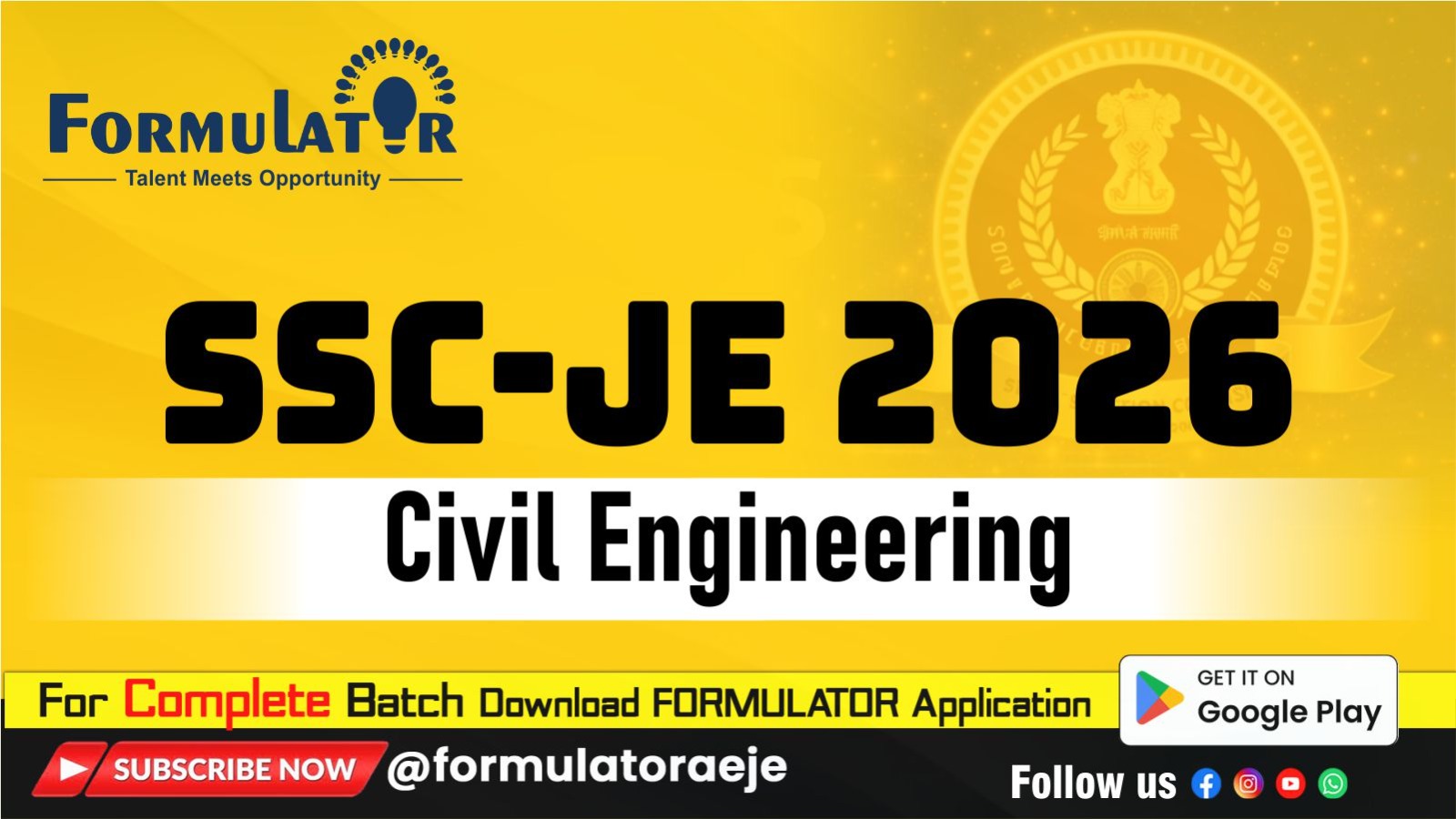 SSC-JE Civil 2026