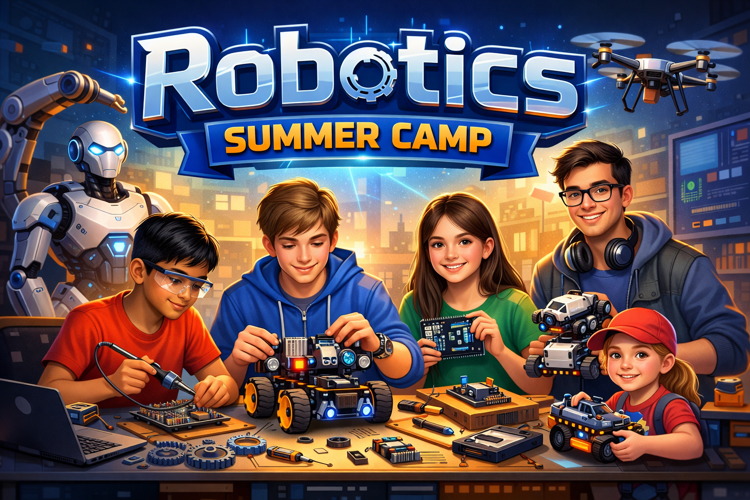 Robotics Summer Camp (For All Age)