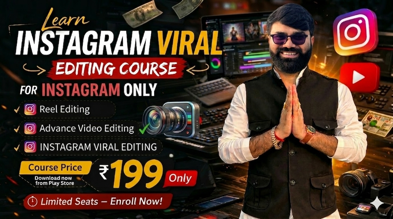 🔥 Instagram Viral Editing Mastery Course 😎 0 से Viral Reels बनाना सीखें