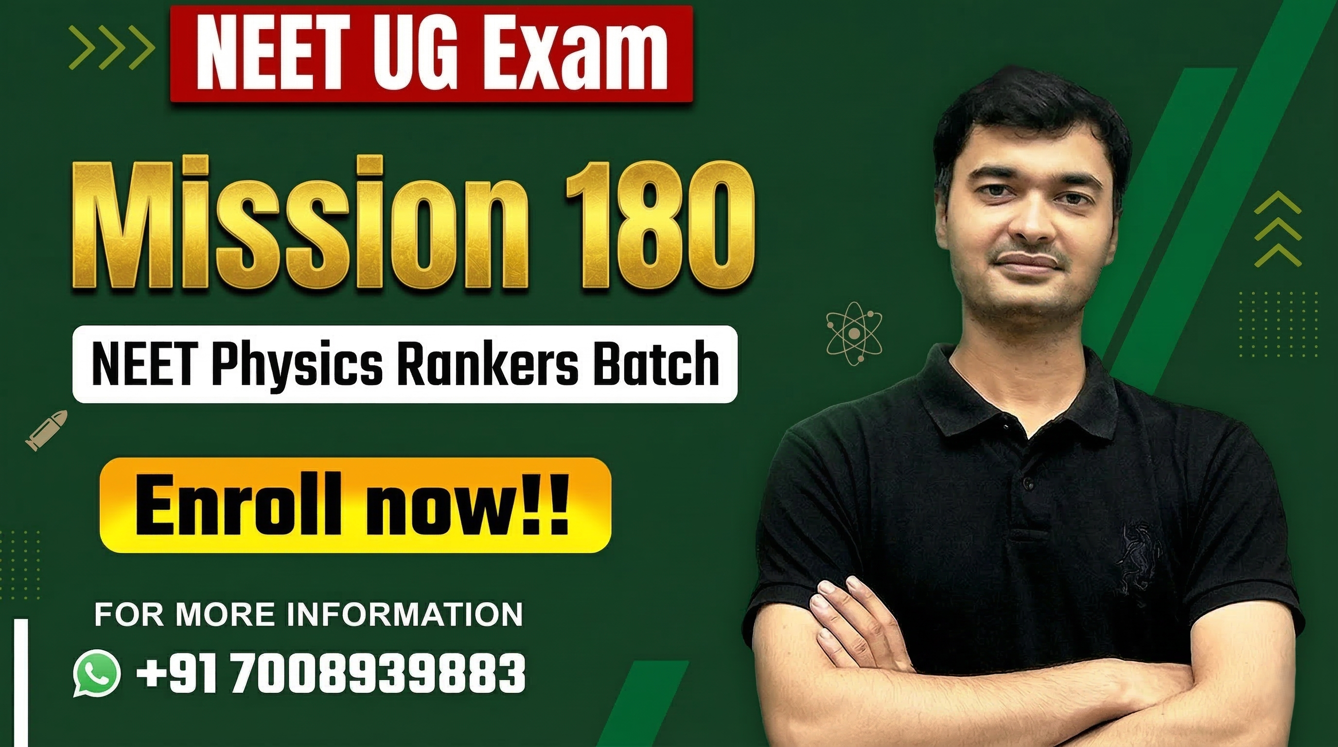 Mission 180: NEET Physics Rankers Batch