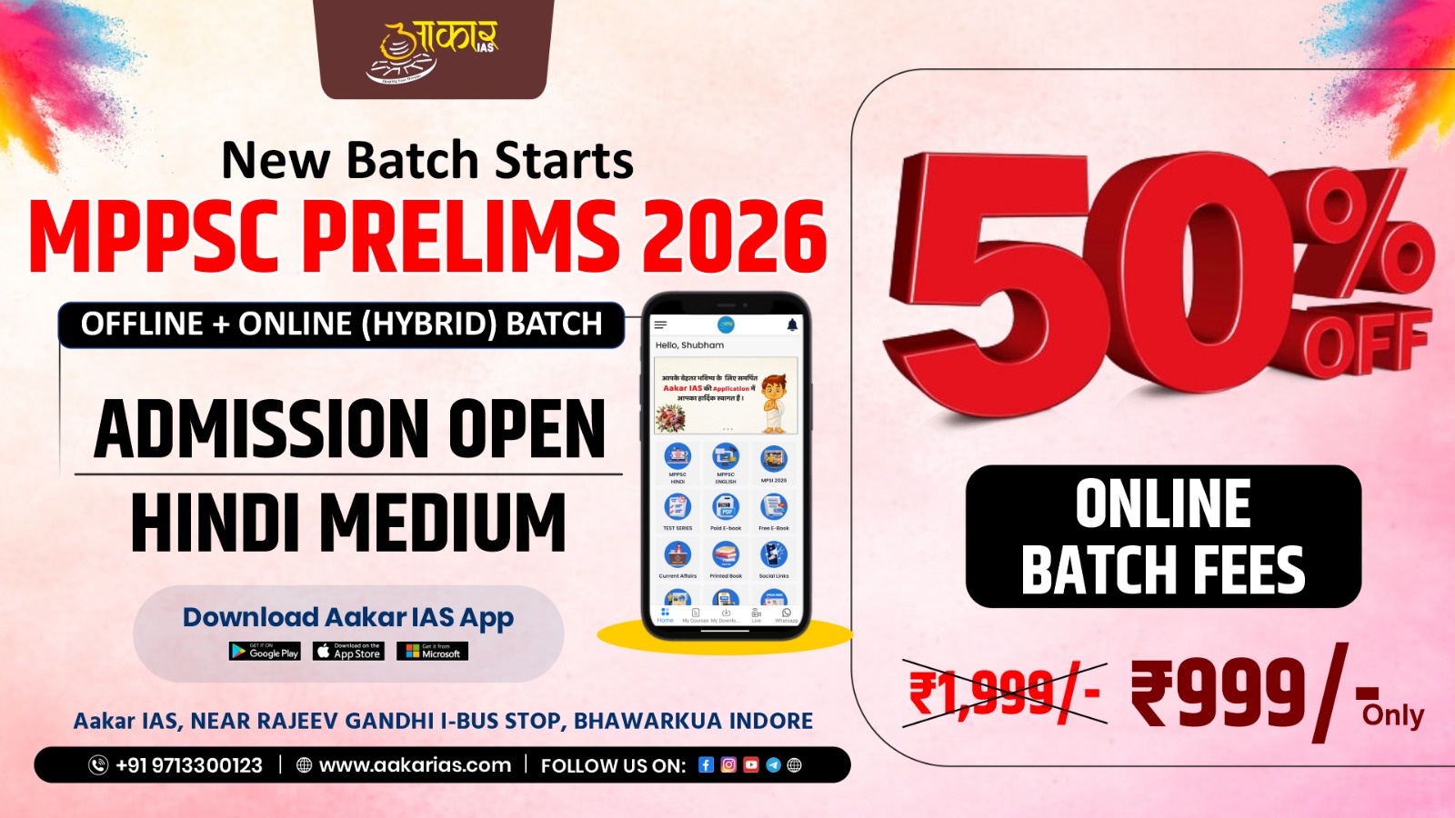 (157) TARGET 90 DAYS–MPPSC PRELIMS 2026