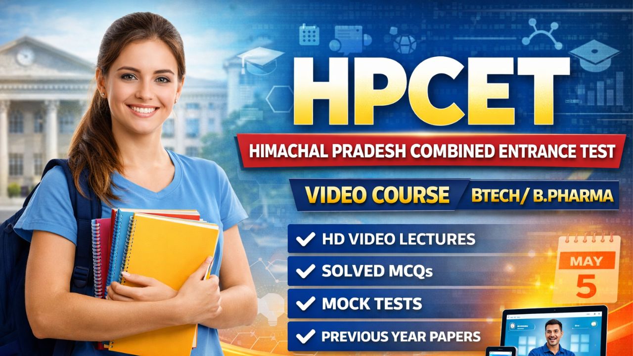 HPCET MEDICAL VIDEO COURSE✅