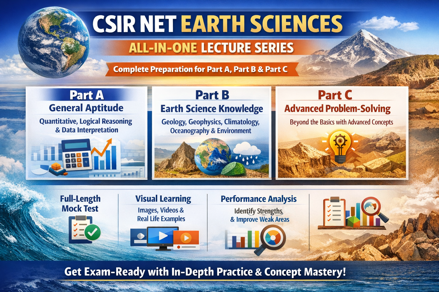 CSIR NET (PART A+B+C) Lectures