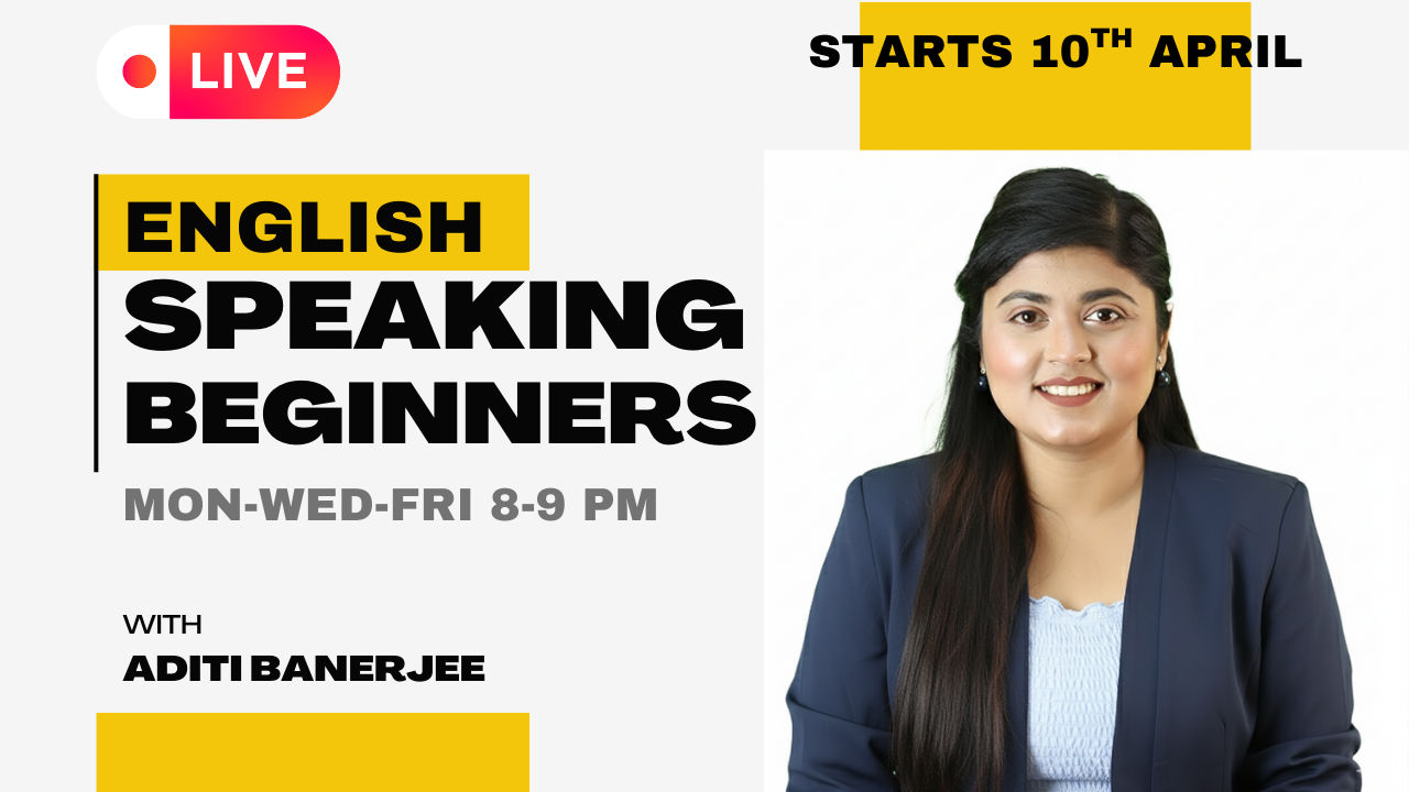 Special English Speaking Course - April