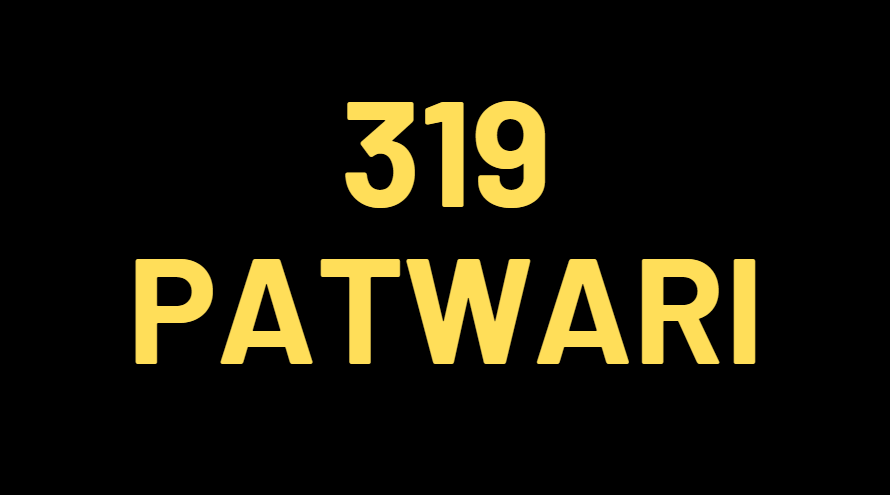 319 - PATWARI