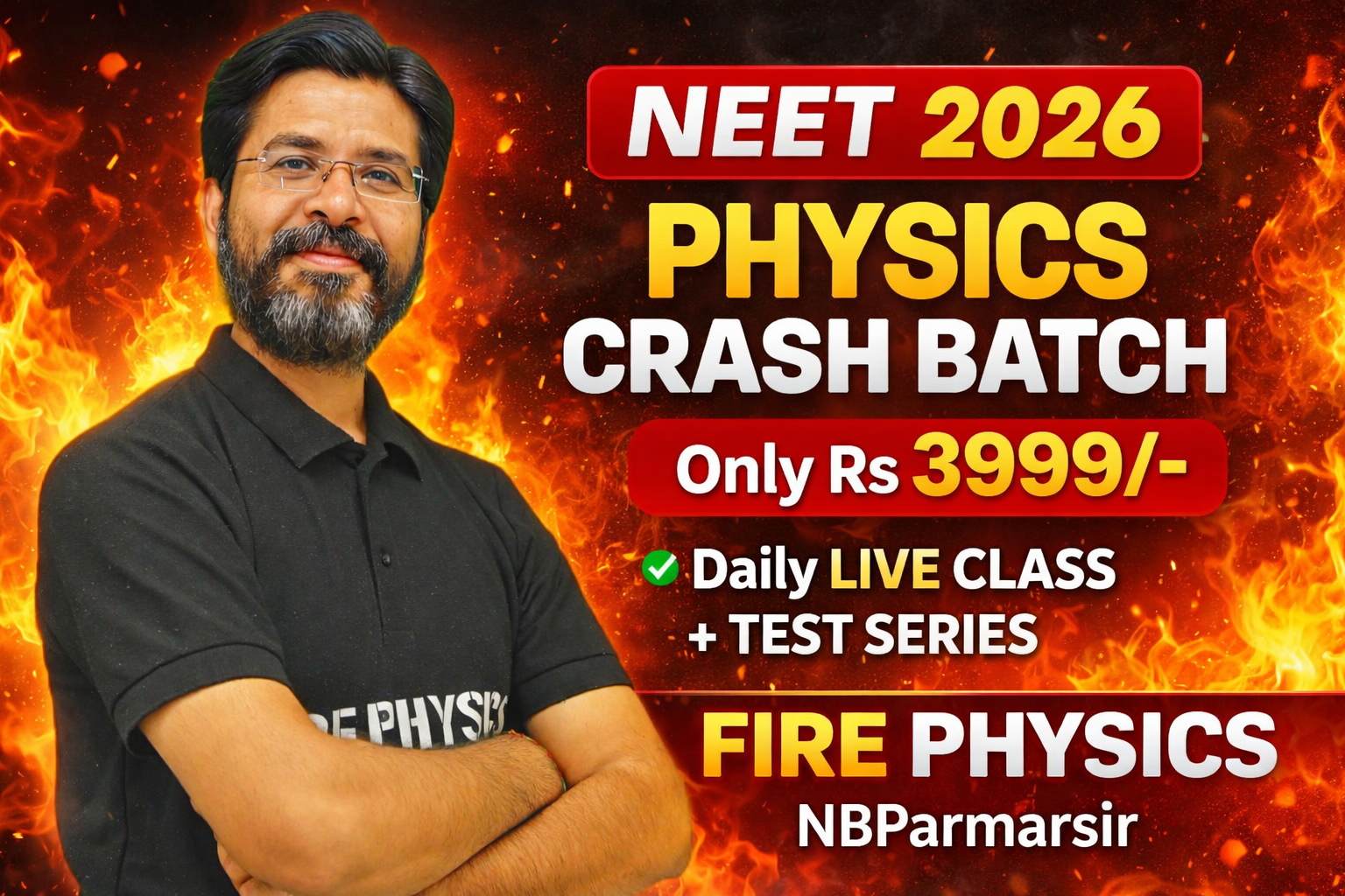 NEET2026 Physics Crash Batch 