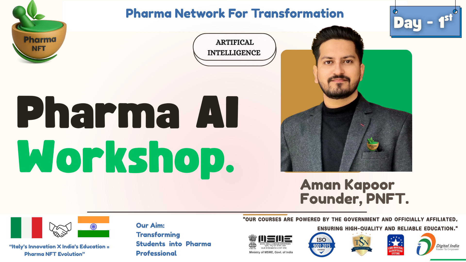 Artificial Intelligence for Pharma Professionals
