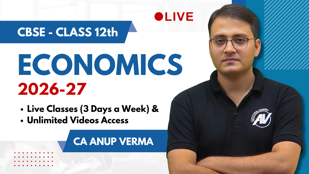 CLASS 12th ECONOMICS (LIVE) 2026-27