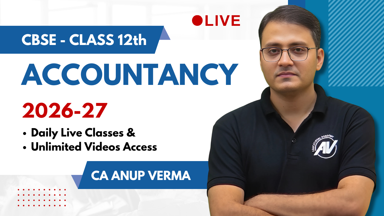 CLASS 12th ACCOUNTANCY (Live) 2026-27