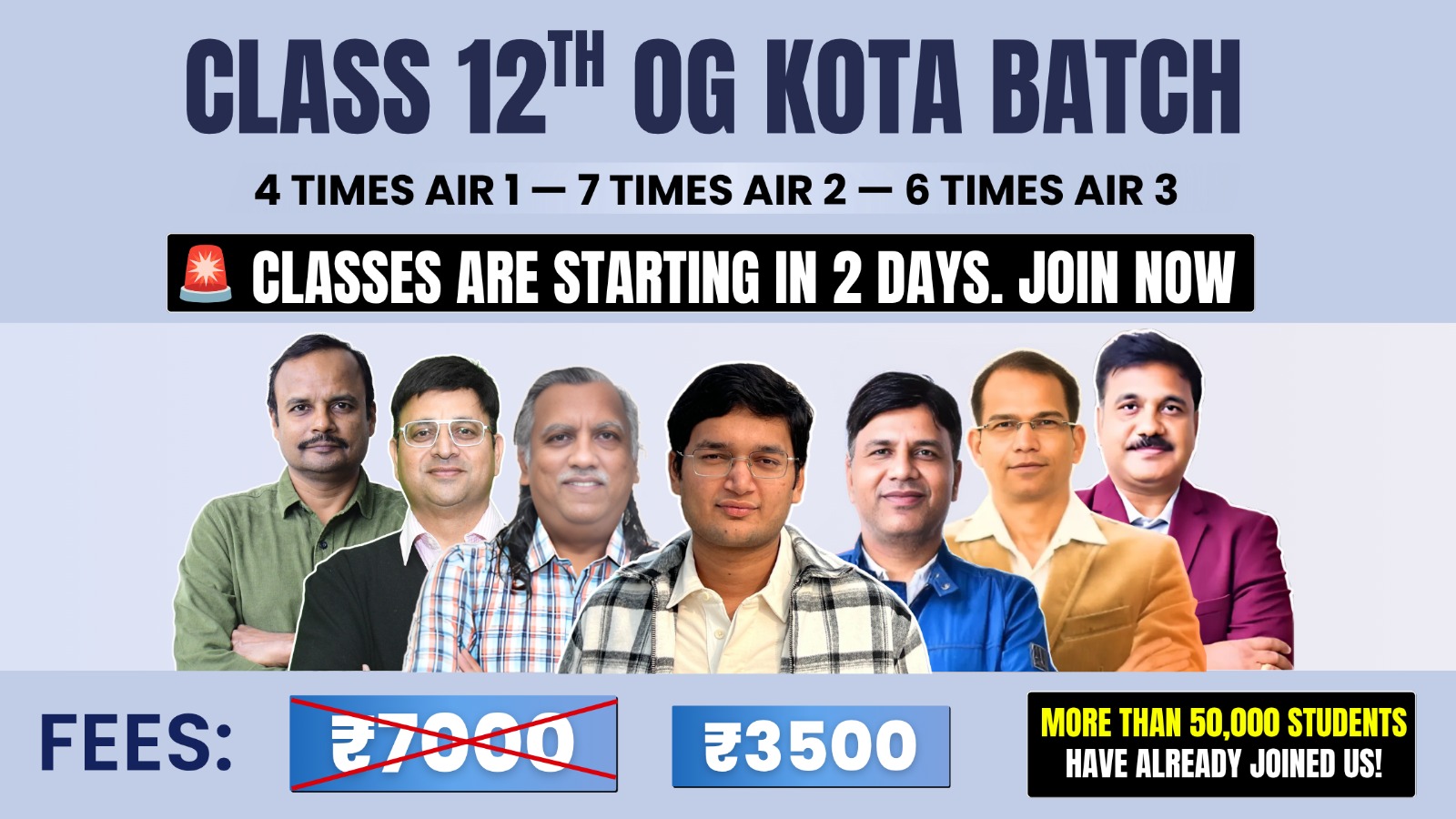 JEE 2027: 12th Class OG KOTA Batch