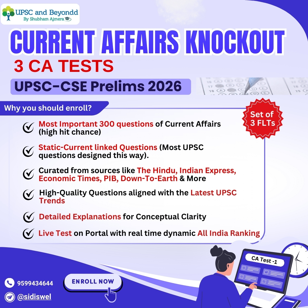 Current Affairs Knockout 2026