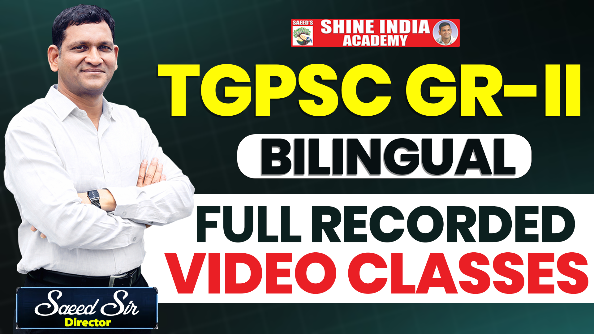 TGPSC GR-II BILINGUAL FULL VIDEO CLASSES 