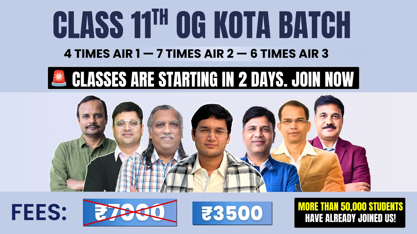 JEE 2028: 11th Class OG KOTA BATCH
