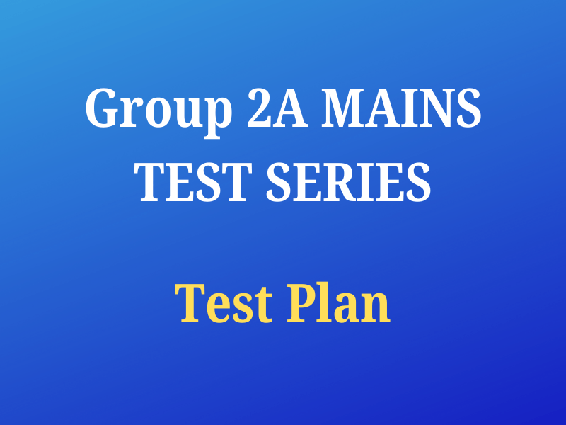 Group 2A - Test plan