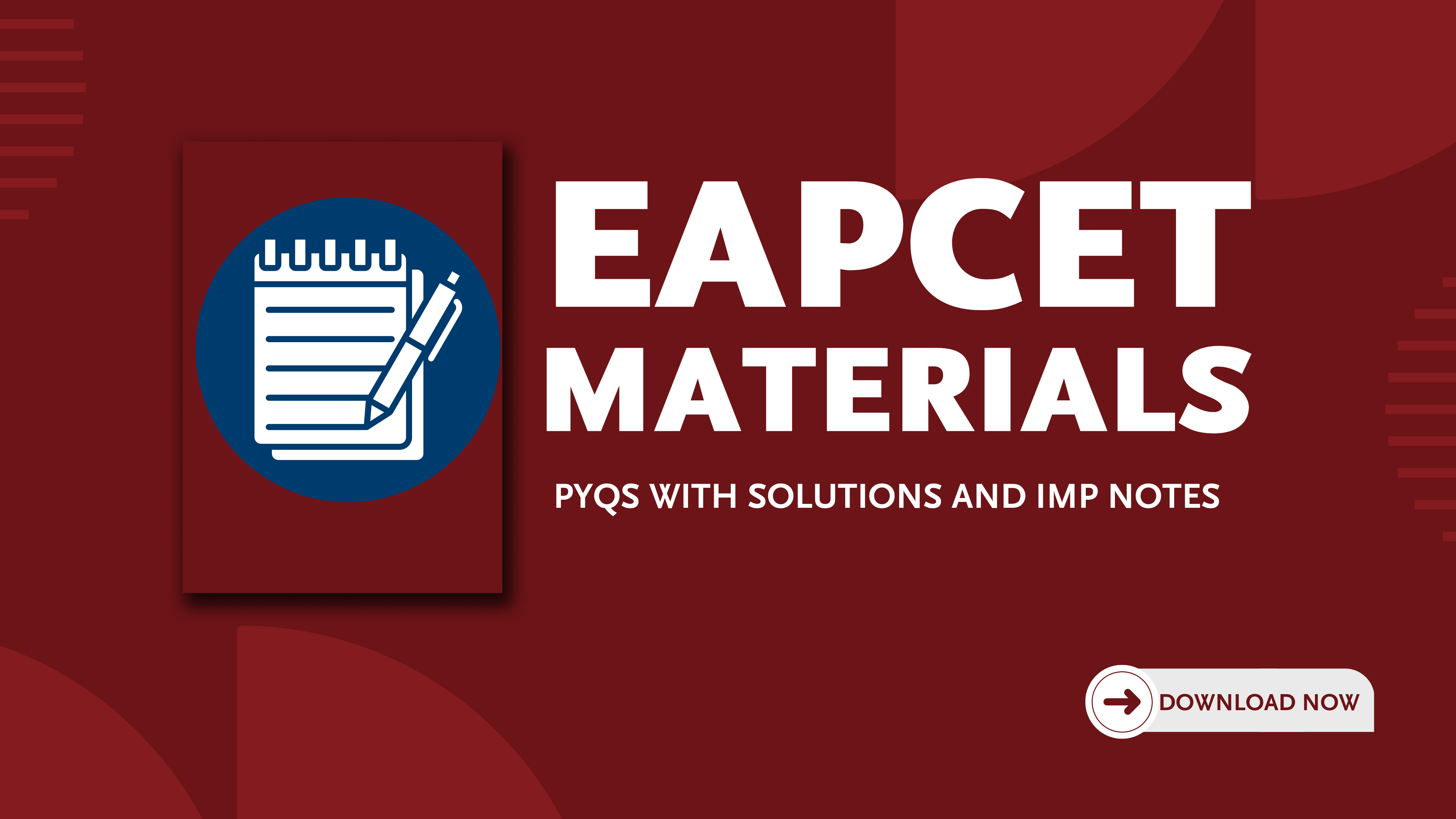 EAMCET IMPORTANT MATERIALS