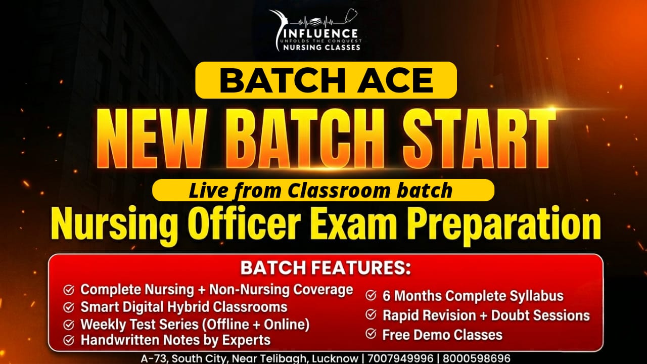BATCH ACE - Nursing Officer (Live + Recorded)