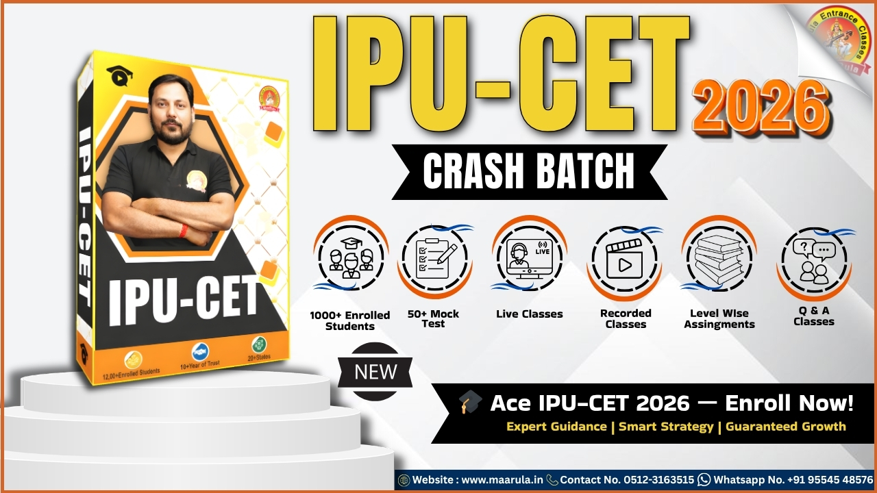 IPU - CET 2026 ( Crash Batch )