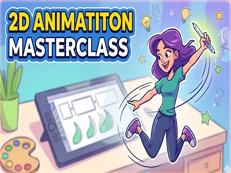 2D Animation एनीमेशन Full Course