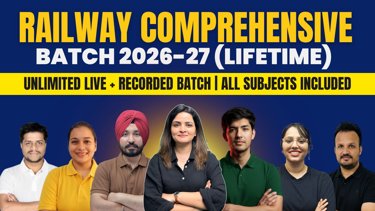 Railway Comprehensive Batch 2026-27 (LIFETIME)