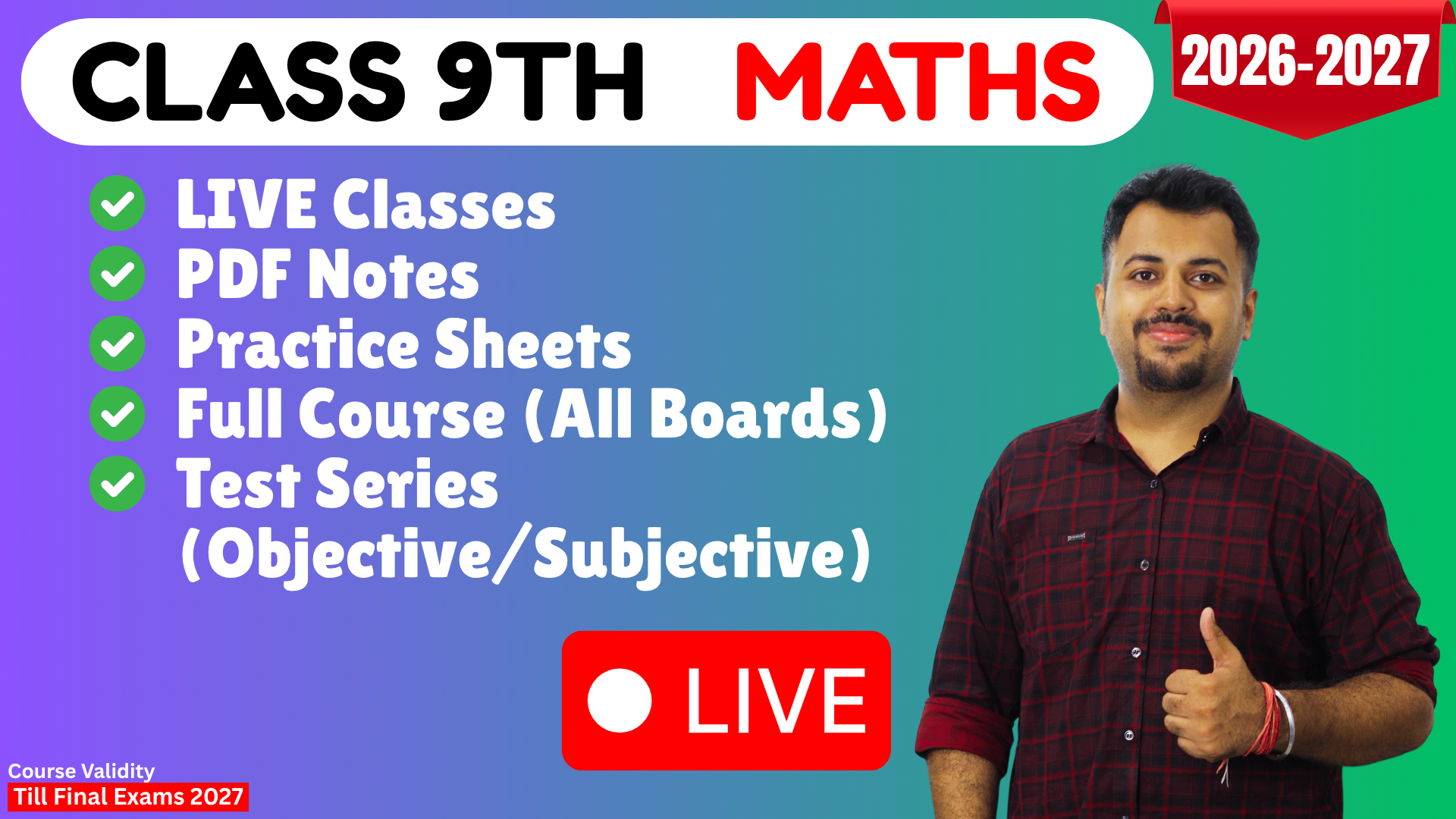 9th Maths (2026-2027)