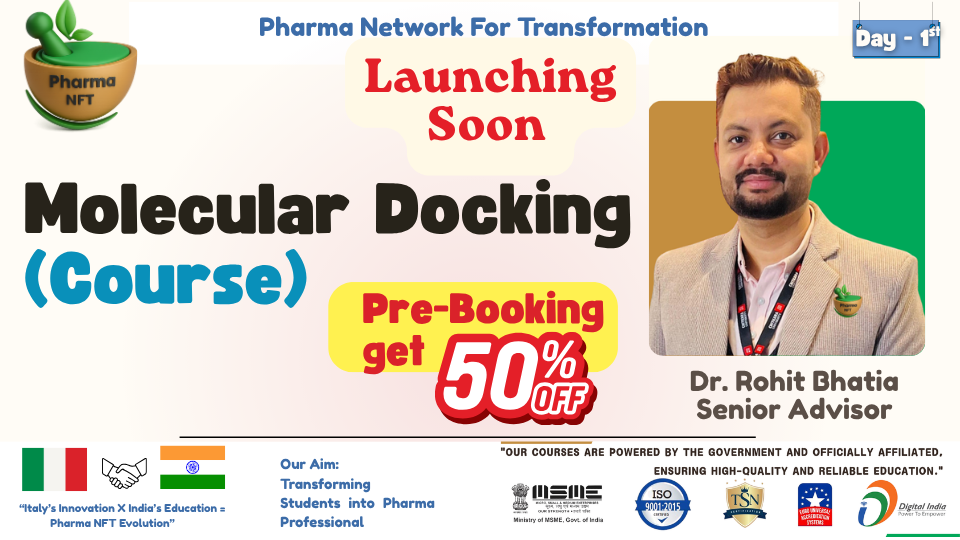 From Basics to Industry-Level Molecular Docking with Real Projects.