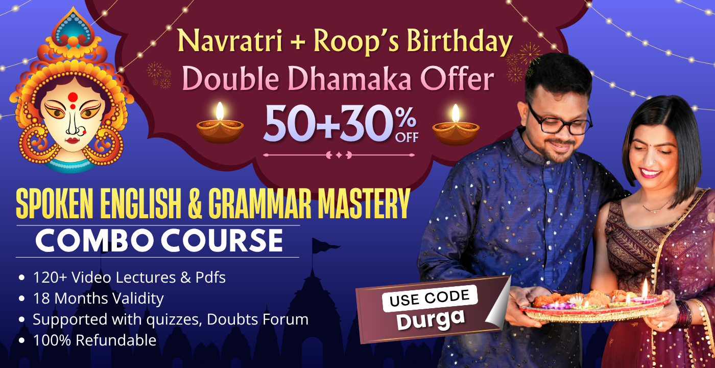 Spoken English & Grammar Mastery (R3-Combo Course)