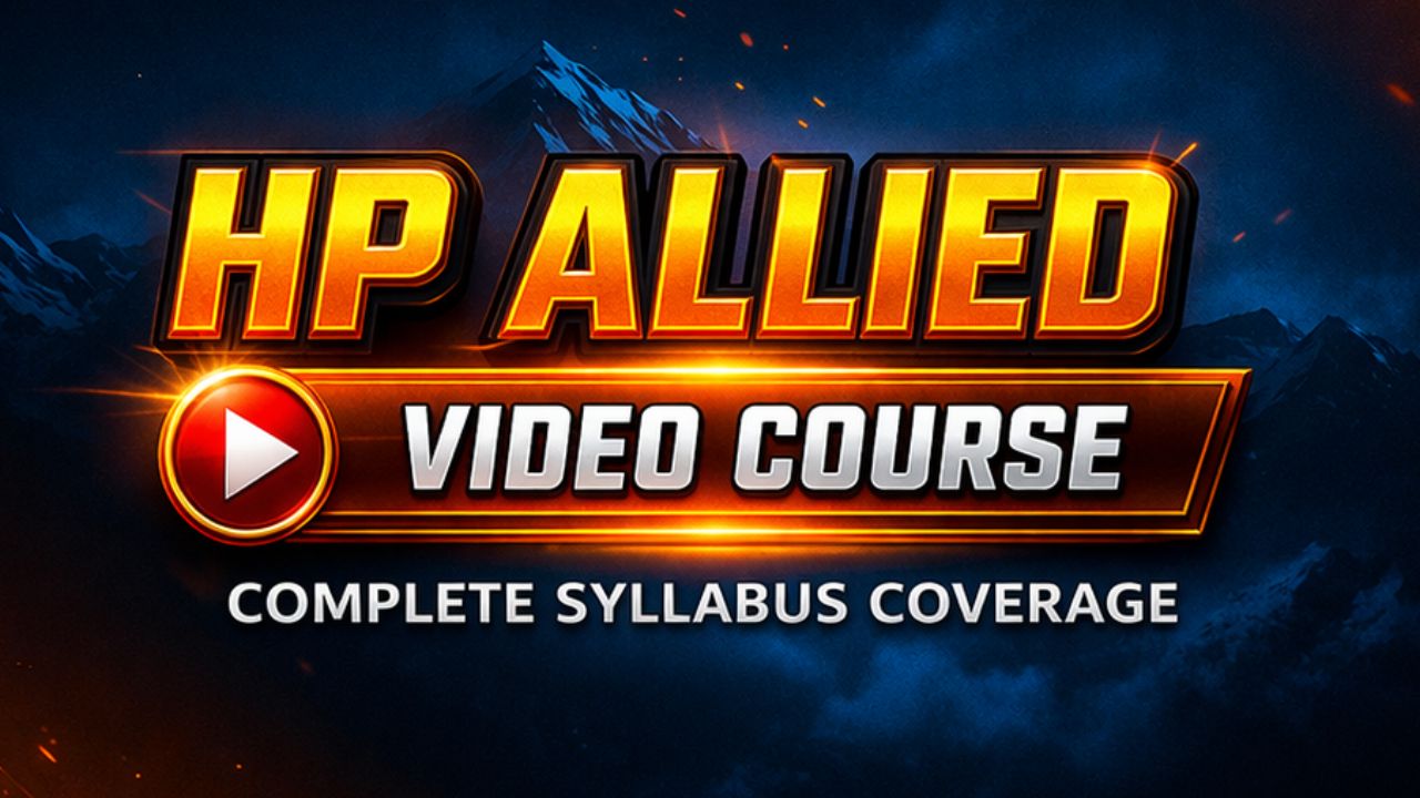 HP ALLIED VIDEO COURSE✅