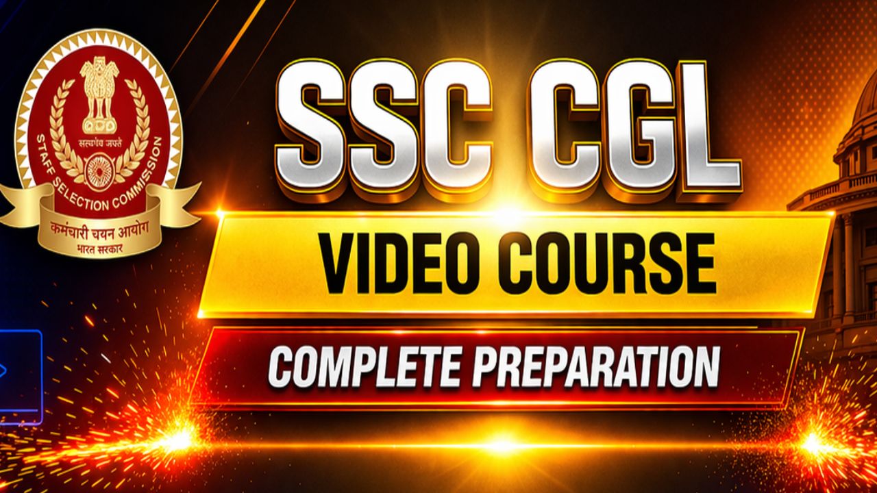 SSC CGL VIDEO COURSE✅