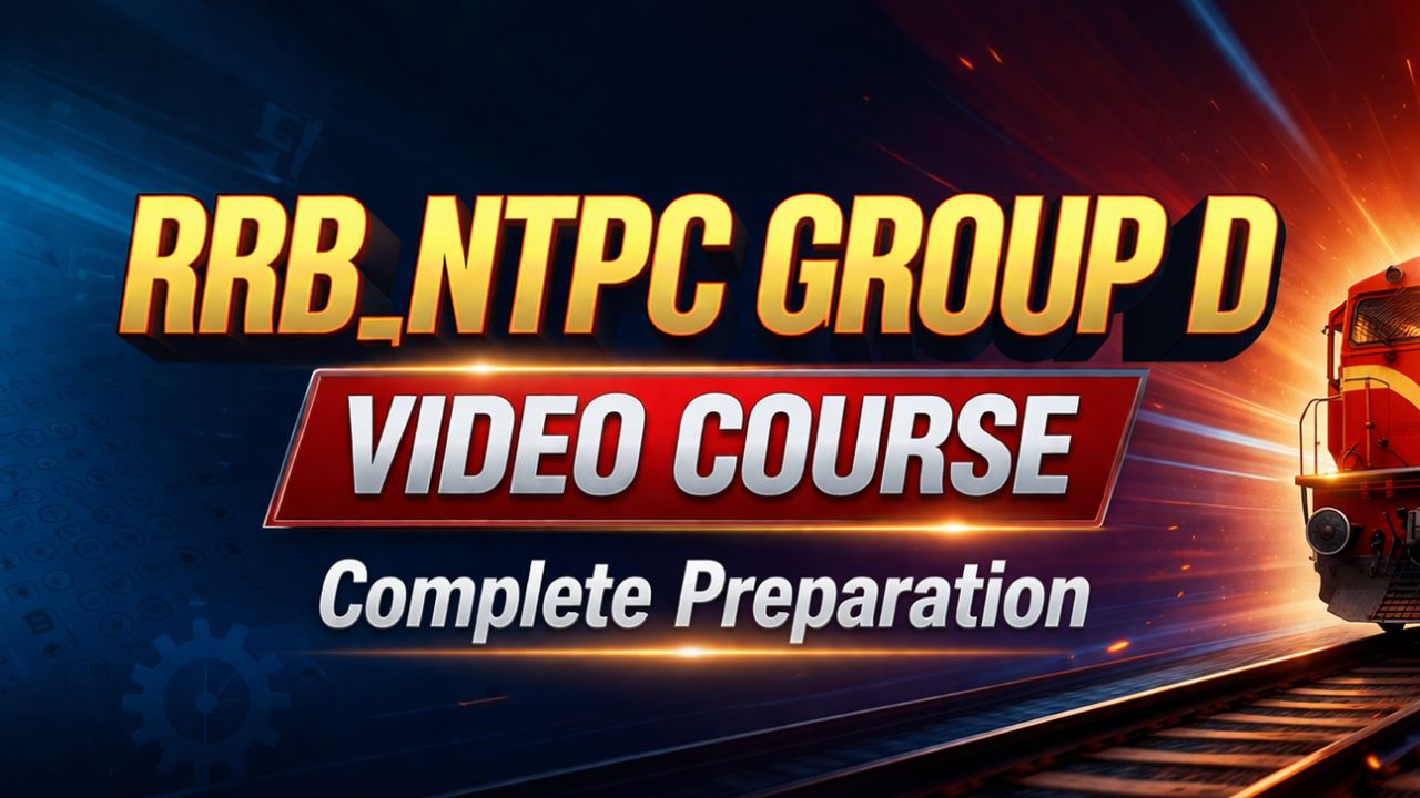 RRB_NTPC_GROUP D VIDEO COURSE✅