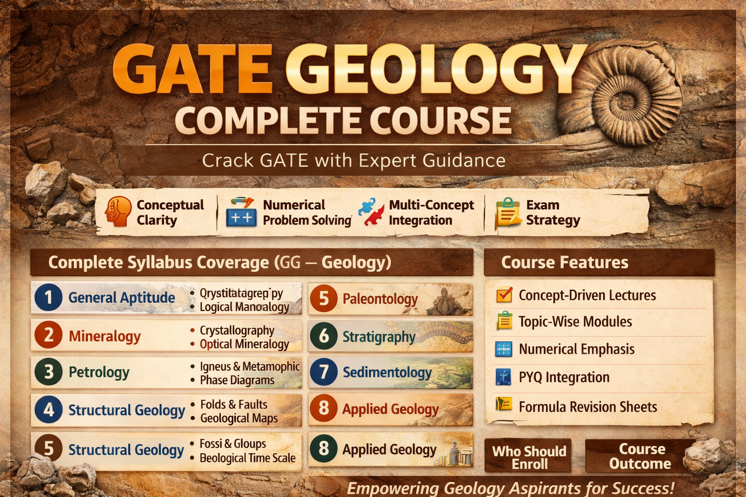 GATE Geology Lecture Series