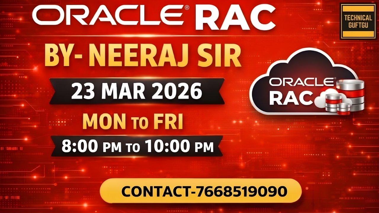 Oracle RAC 23 MAR 2026