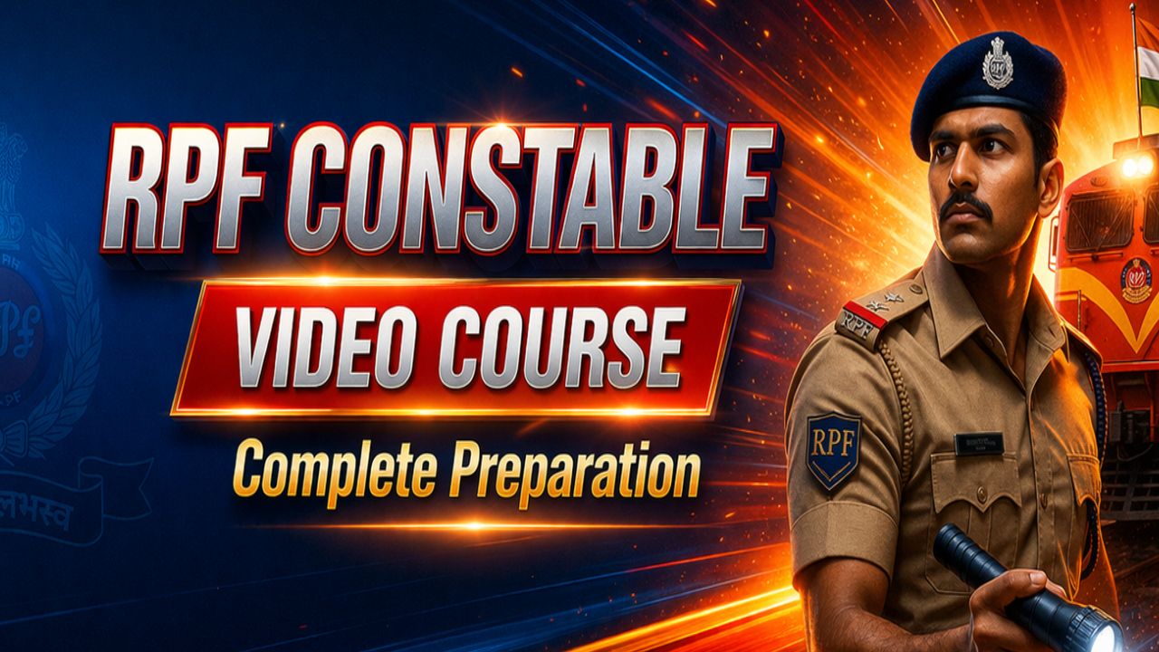 RPF CONSTABLE VIDEO COURSE✅