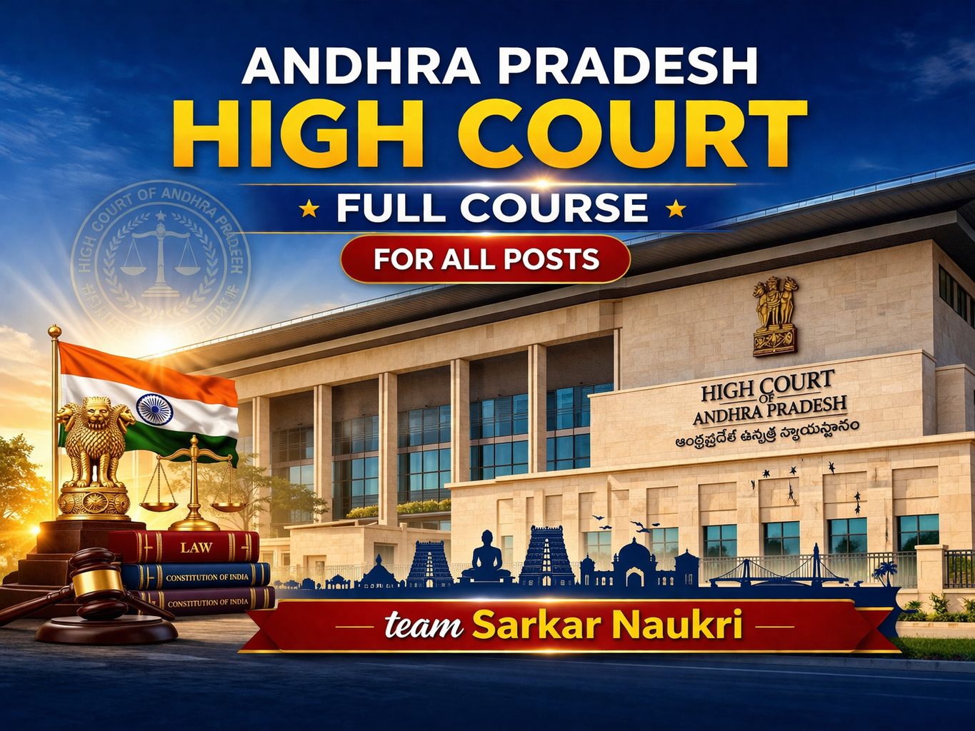 AP High court Full Course for all Posts