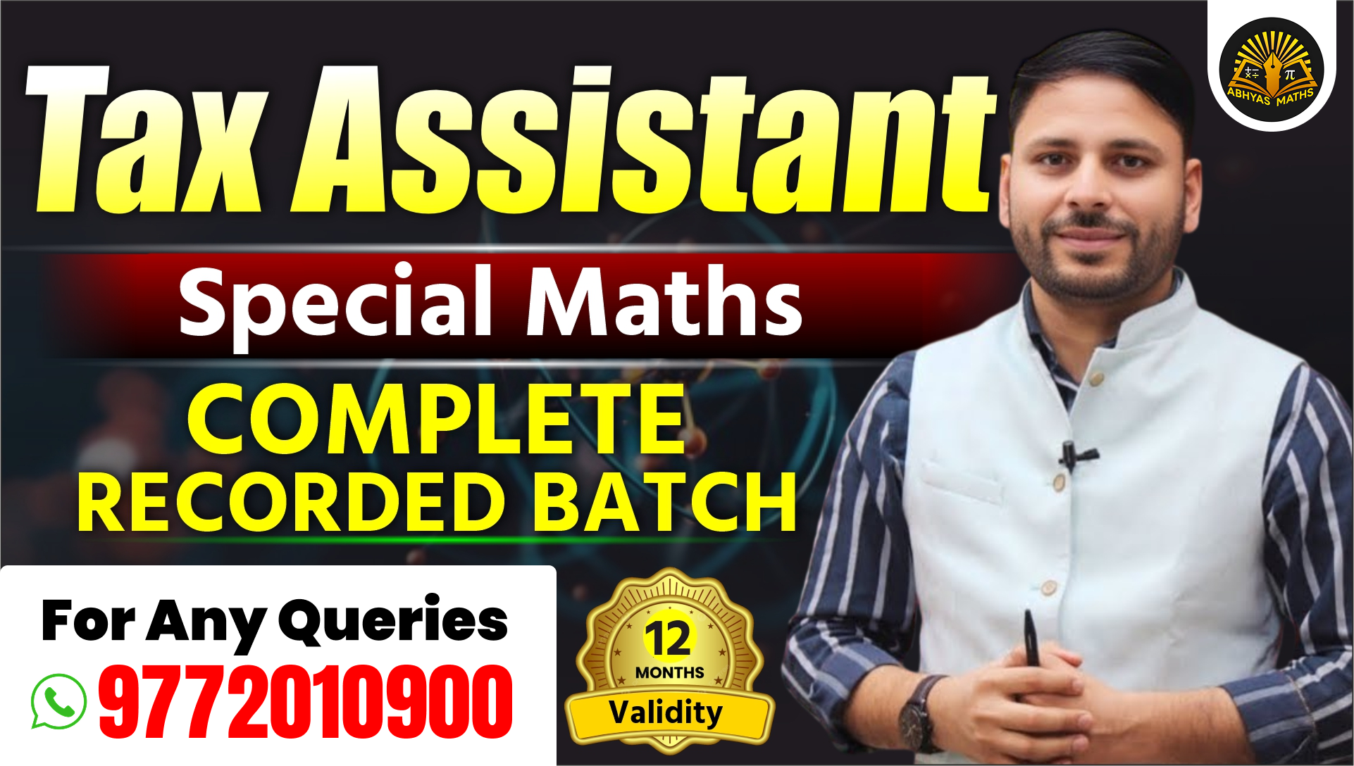 Tax Assistant ( कर सहायक )