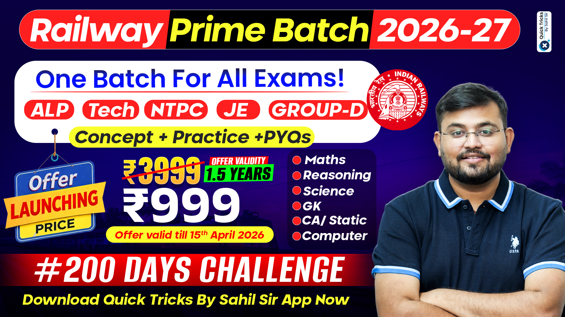 Railway Prime Batch (2026-27)