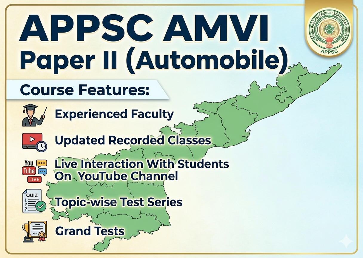 A.P - AMVI Paper II ( Automobile & Mechanical )