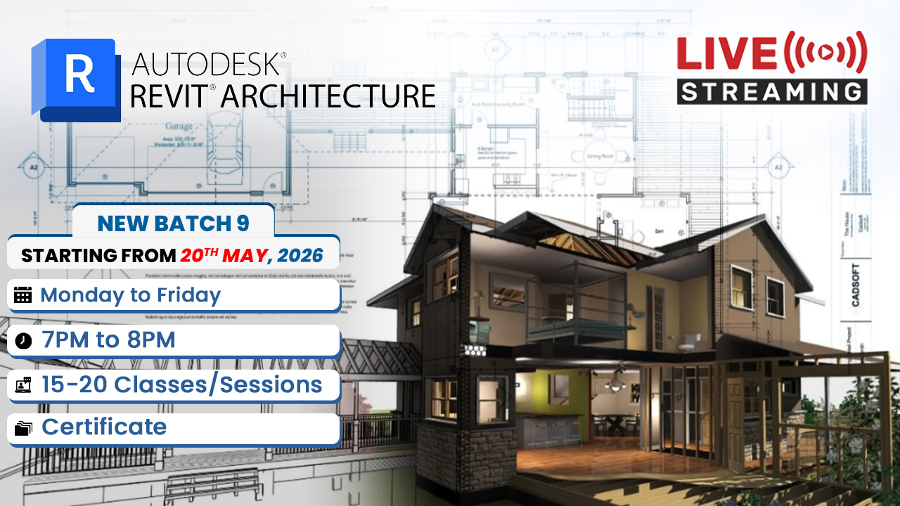 Revit Architecture LIVE Professional Course  🟢