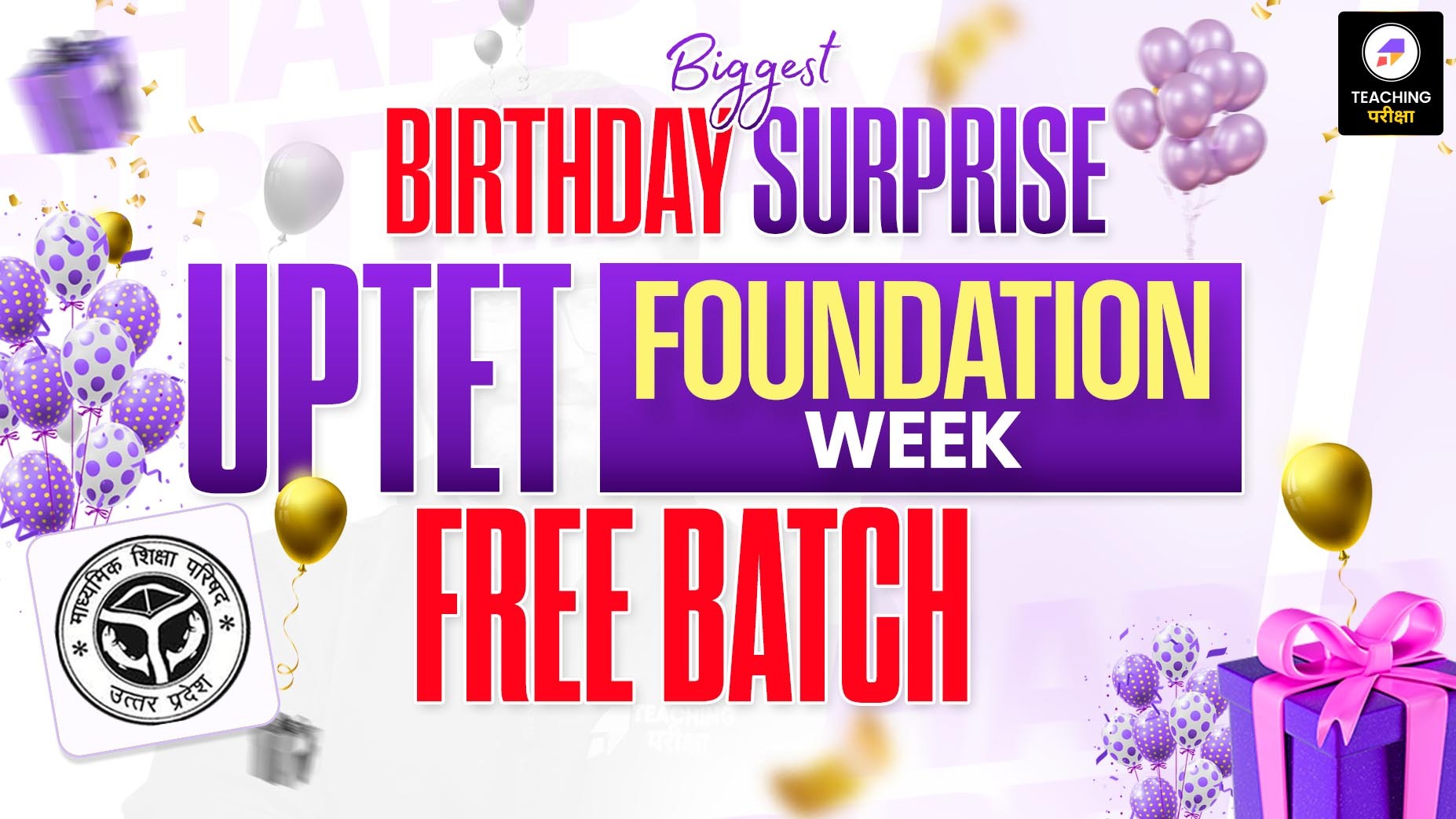 UPTET Foundation Batch