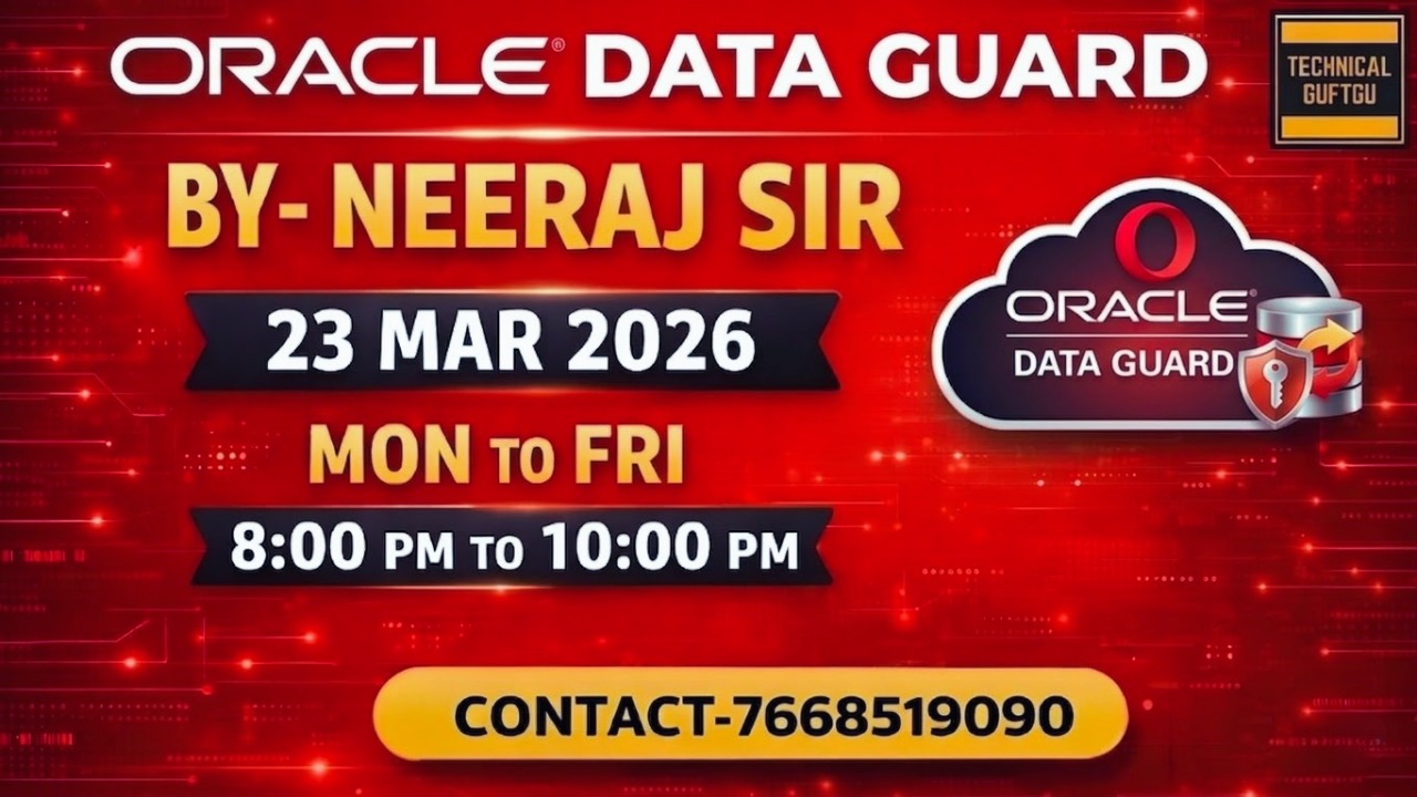 Oracle Data Guard 23 MAR 2026
