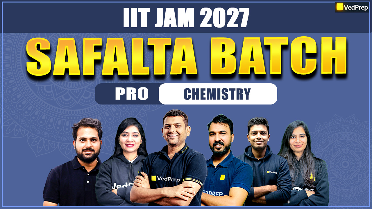 Safalta Pro IIT JAM Chemistry 2027: Online Learning Course