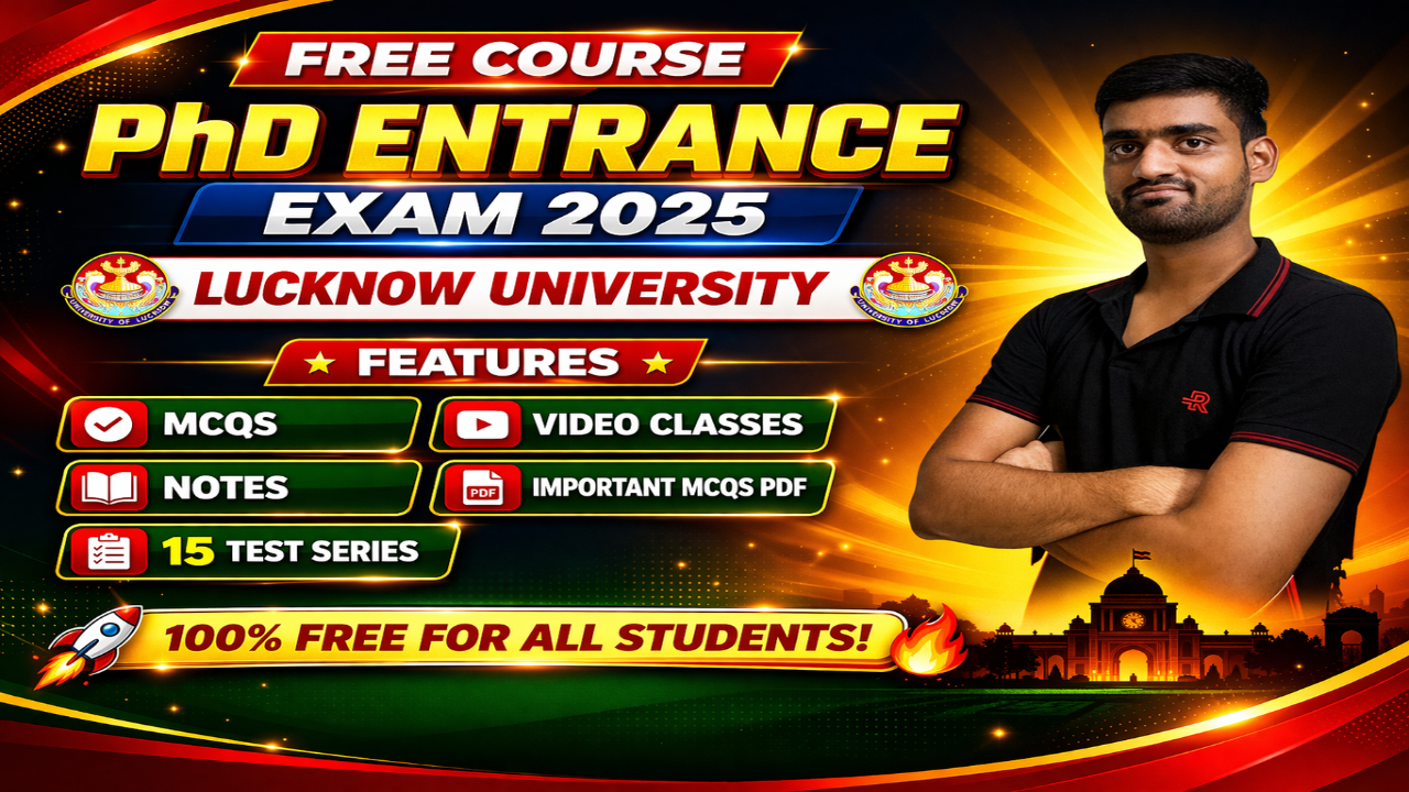 LU Phd Entrance free Course 