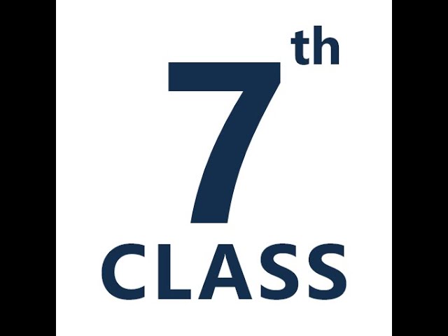 CLASS 7TH 